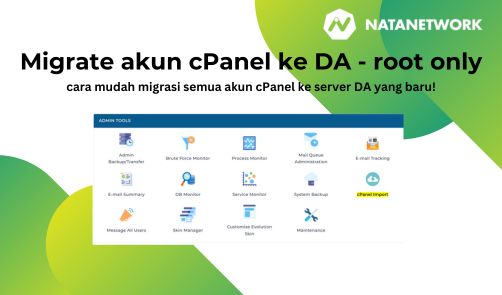 cPanel import di panel DirectAdmin