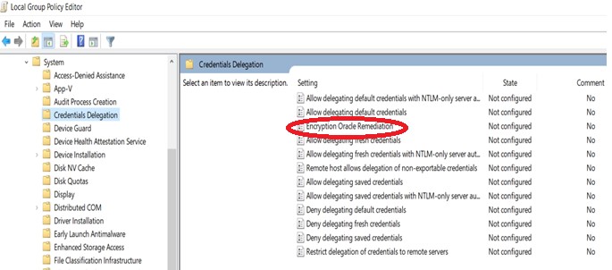 Encryption Oracle Remediation