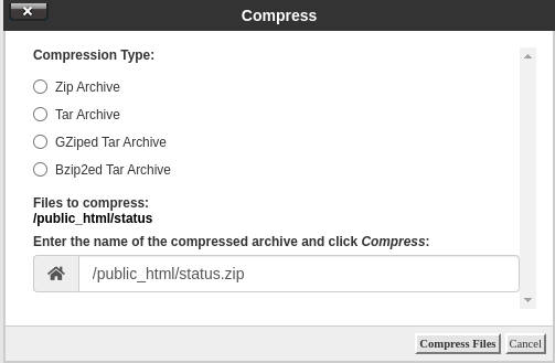 pilihan format kompres file