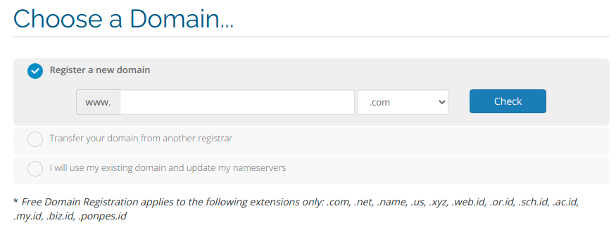 hosting domain 1