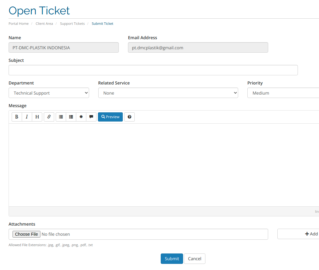 open ticket 2